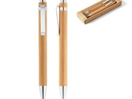 GREENY. Set kemijske i tehničke olovke od bambusa (81162)