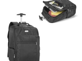 AVENIR. Ruksak na kolicima za prijenosno računalo od 17 inča u 1680D i 300D (92177)