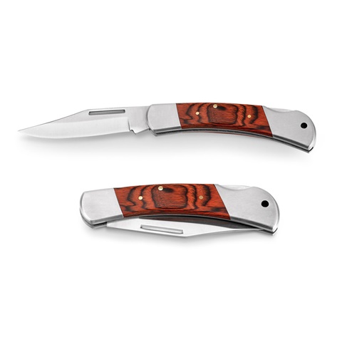 FALCON II. Džepni nož od nehrđajućeg čelika i drveta (94031)
