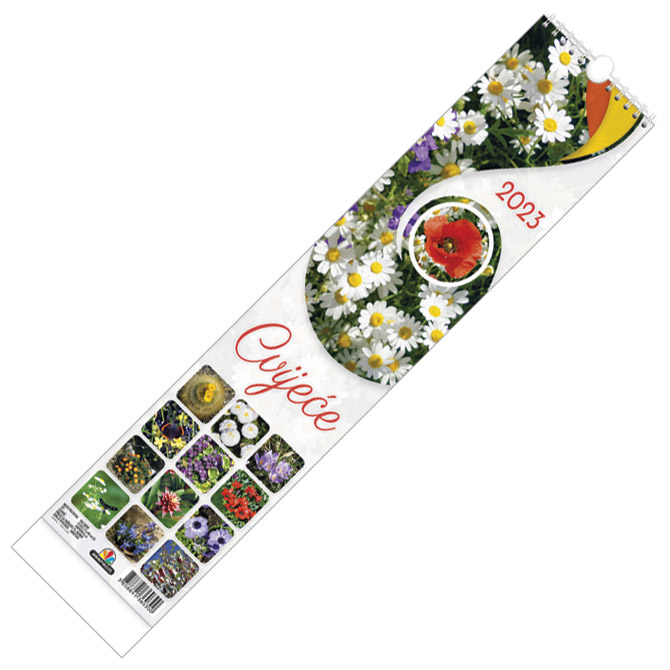 Kalendar “Cvijeće”- uski okomiti 13 listova, spirala
