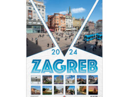 Kalendar “Zagreb 2024”, 13 listova spirala JP.