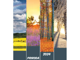 Kalendar “Priroda 2024” 13 listova, spirala