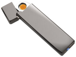 Upaljač elektronski Pierre Cardin Smart punjiv na USB H6802000IP3 tamno sivi