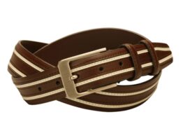 Tessa, leather belt