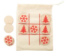 OXO Xmas, tic-tac-toe, snowflake & Christmas tree