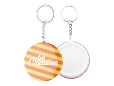 KeyBadge Mini, pin button keyring