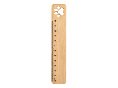 Rooler, bamboo ruler, paw