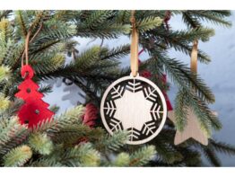 Lundamo, Christmas tree ornament, snowflake