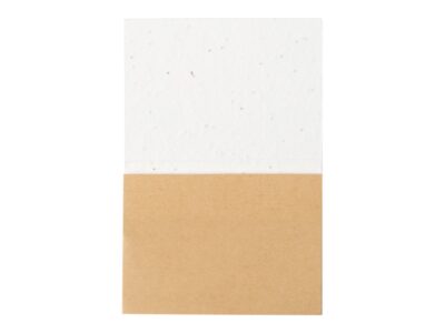 Zomek, seed paper sticky notepad