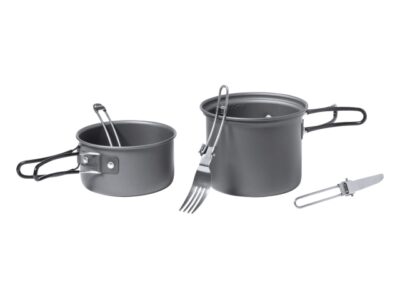 Sondic, camping cutlery and pot set