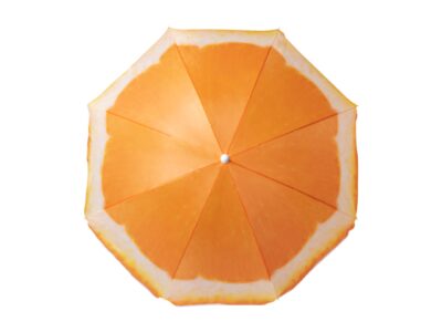 Chaptan, beach umbrella, orange