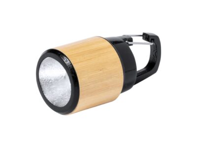 Gus, bamboo flashlight