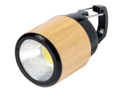 Gus, bamboo flashlight