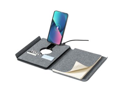 Morrison, wireless charger notebook