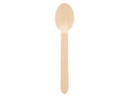 Woolly, wooden cutlery, spoon