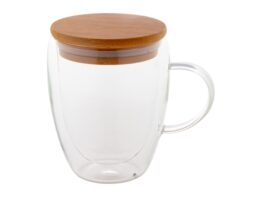 Grobina, glass thermo mug