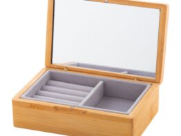 Arashi, bamboo jewellery box