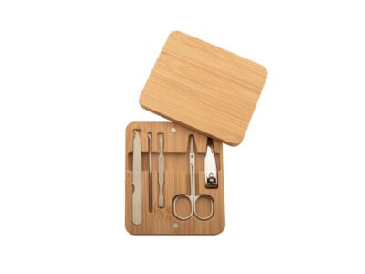 Manoky, bamboo manicure set