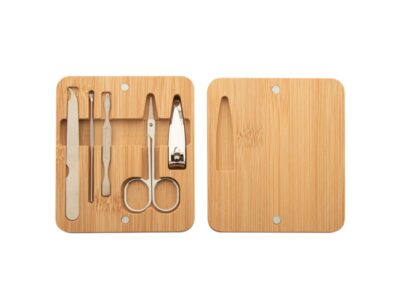 Manoky, bamboo manicure set