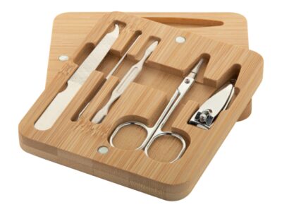 Manoky, bamboo manicure set