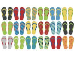 CreaPlaya, customisable beach slippers