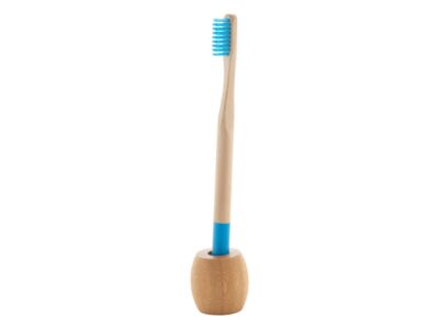 Dentarius, bamboo toothbrush holder