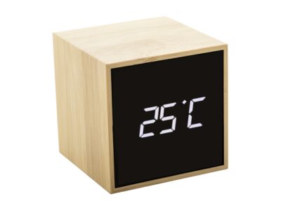 Boolarm, bamboo alarm clock