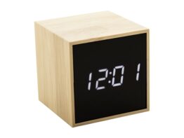 Boolarm, bamboo alarm clock