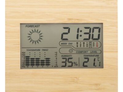 Boocast, bamboo weather station