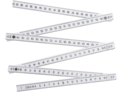 Mansard, folding ruler