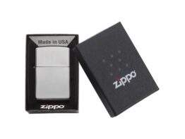 Upaljač metalni sjajni Zippo 250 srebrni