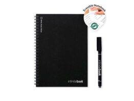 INFINITEBOOK LINED A5. Infinitebook sa savitljivim koricama i 15 običnih stranica bijele ploče (33201)