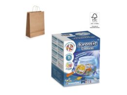 Jurassic Pets Kit II. Edukativna igra isporučuje se s poklon vrećicom od kraft papira (115 g/m²), izrađen od FSC™ certificiranog materijala i drugih kontroliranih materijala (35829)