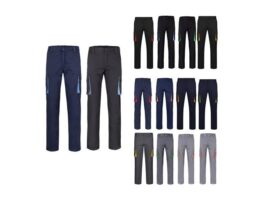 VL FIDES. Dvobojne rastezljive hlače s više džepova (240g/m²), od pamuka (46%), EME (38%) i poliestera (16%) (36031)