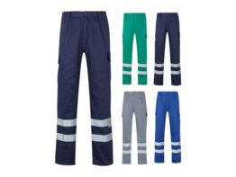 VL ASCLEPIUS. Hlače od kepera s više džepova (200 g/m²), od pamuka (35%) i poliestera (65%) (36058)