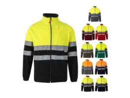 VL EROS LARGE. Dvobojna jakna od flisa (280g/m²), od poliestera (100%) (36075)