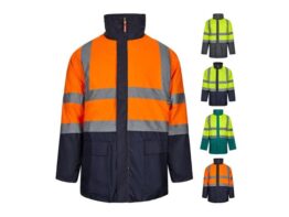 VL JUNO. Dvobojna 4-u-1 parka (180g/m²), od poliestera (100%) s PU premazom (36108)