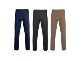 VL VISHNU. Unisex rastezljive chino hlače (260g/m²), od pamuka (98%) i elastina (2%) (36118)
