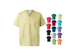 VL ILLAPA. Tunika od kepera (190g/m²) s kratkim rukavima, od poliestera (65%) i pamuka (35%) (36132)