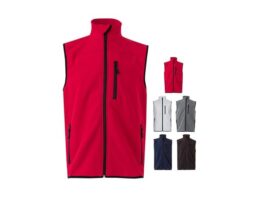 VL VARUNA. Soft shell prsluk (280g/m²), s polar postavom, od poliestera (94%) i elastina (6%) (36136)