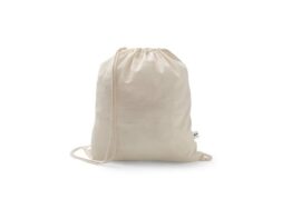 SALAMANCA. Torba za ruksak od recikliranog pamuka (70%) i poliestera (30% rPET) (150 g/m²) (92392)