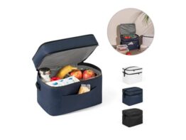 CANCUN LARGE. Termalna torba od 600D, recikliranog poliestera, s podesivim remenom 14 L (92395)