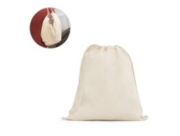 DAHAB. Vrećica s vezicama od 100% pamuka (140 g/m²) (92398)