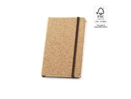 HAWKINS. Džepna bilježnica od pluta s običnim stranicama, od FSC™ certificiranog materijala i drugih kontroliranih materijala (93808)