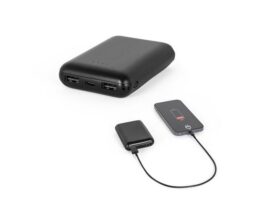 LEAKEY 8. Prijenosna baterija 8’000 mAh od recikliranog ABS-a (100% rABS) (97197)