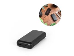 LEAKEY 20. Prijenosna baterija 20’000 mAh od recikliranog ABS-a (100% rABS) (97199)