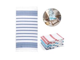 SARDENHA. Ručnik za plažu od pamuka (70% recikliran) i poliestera (30% recikliran) (180 g/m²) (99159)