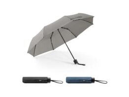 AIDEN. Kišobran od 21″ izrađen od recikliranog poliestera (100% rPET) pongee 190T, sklopiv u 3 dijela (99164)