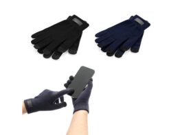 BURROW. Rukavice izrađene od recikliranog poliestera (100% rPET), s vrhovima za upravljanje na dodirnim ekranima (99165)