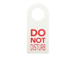 Disturb, custom door hanger
